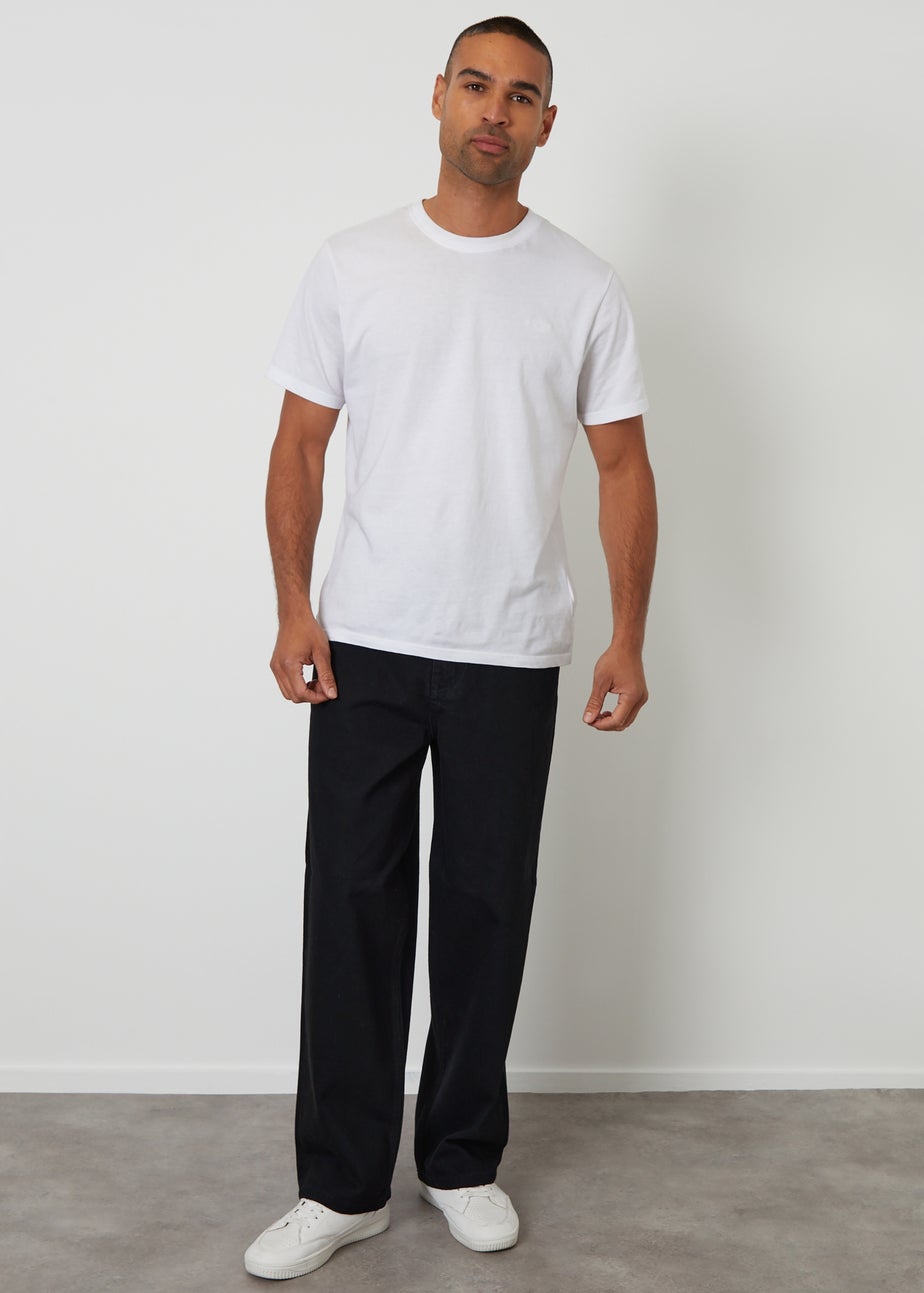 Threadbare Black Baggy Fit Jeans