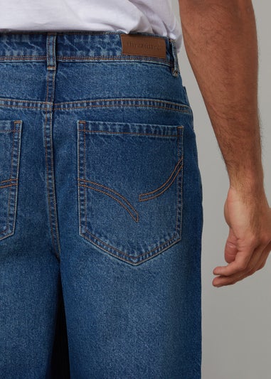 Threadbare Blue Baggy Fit Jeans