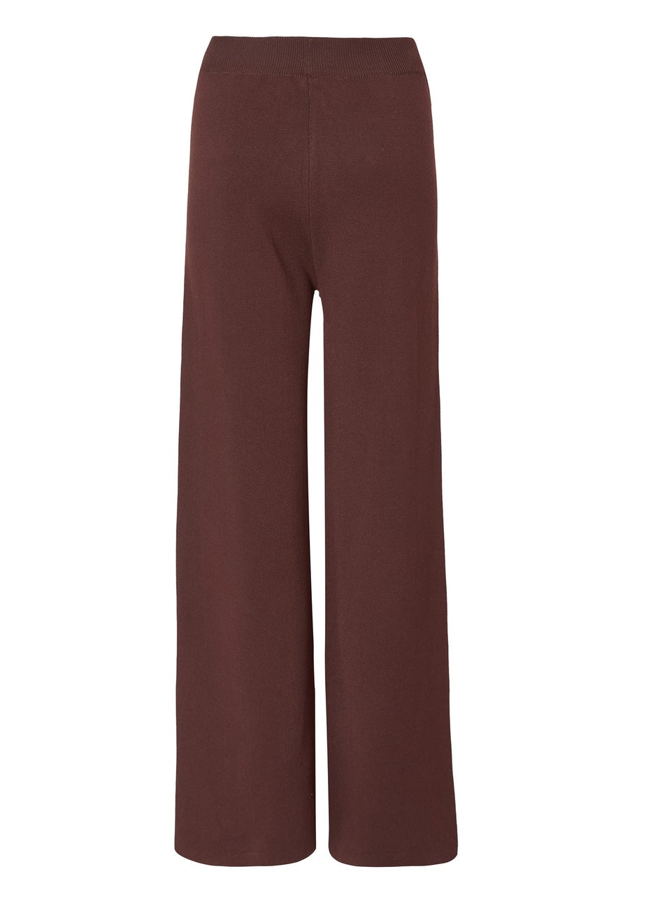 Quiz Brown Knitted Trousers