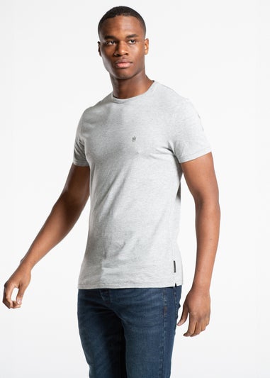 French Connection White 3 Pack Cotton Crew Neck Short Sleeve T-Shirts