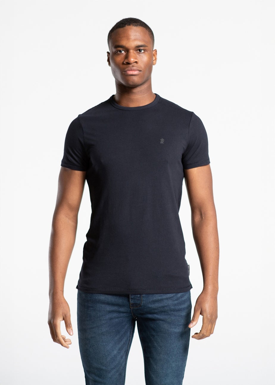 French Connection White 3 Pack Cotton Crew Neck Short Sleeve T-Shirts