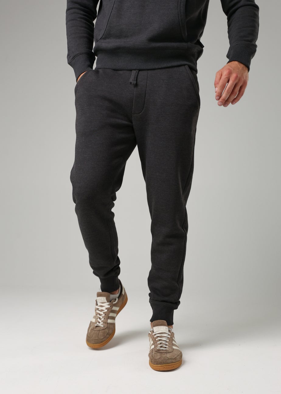 French Connection Charcoal Cotton Blend Joggers