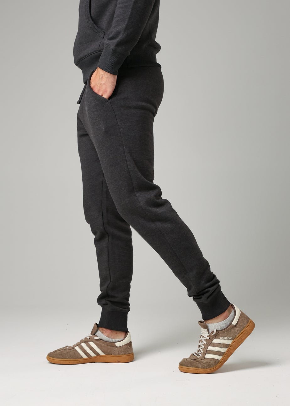 French Connection Charcoal Cotton Blend Joggers