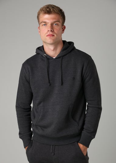 French Connection Charcoal Cotton Blend Hoody