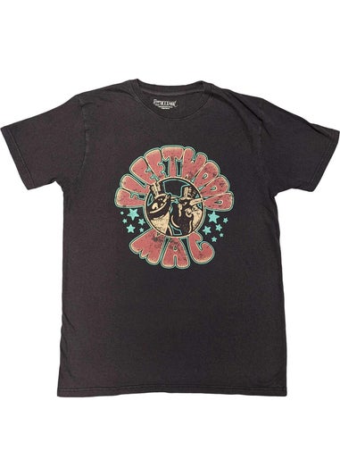 Fleetwood Mac Black Stars & Penguins T-Shirt