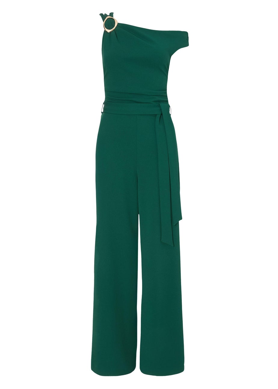 Quiz Green Drop Sleeve Jumpsuit
