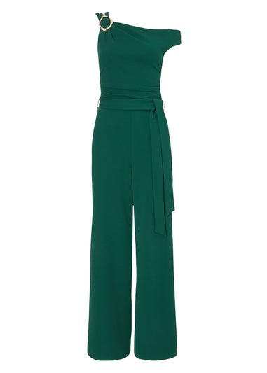 Quiz Green Drop Sleeve Jumpsuit