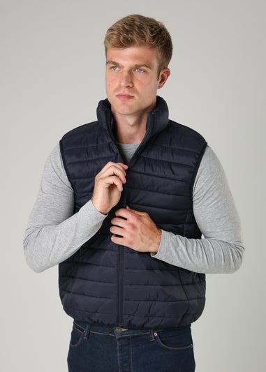 French Connection Navy Superlight Puffer Gilet