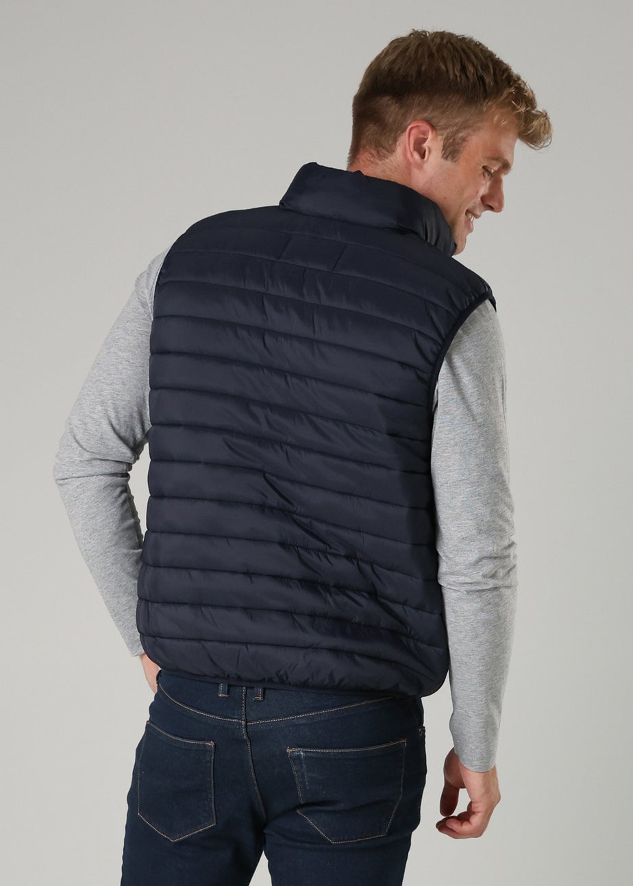 French Connection Navy Superlight Puffer Gilet
