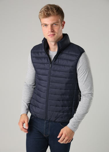 French Connection Navy Superlight Puffer Gilet