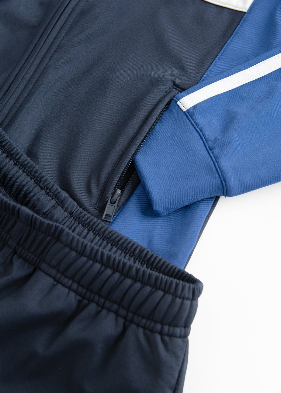 Cool Club Blue 2-Piece Tracksuit Jacket & Track Pants Outfit Set (3-7 yrs)