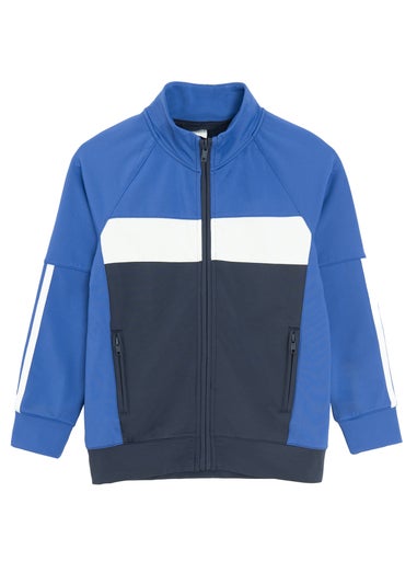 Cool Club Blue 2-Piece Tracksuit Jacket & Track Pants Outfit Set (3-7 yrs)