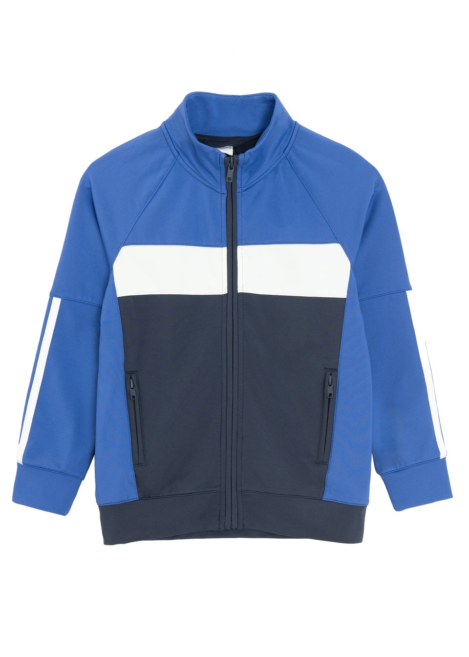 Cool Club Blue 2-Piece Tracksuit Jacket & Track Pants Outfit Set (3-7 yrs)