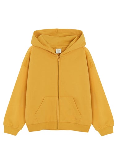 Cool Club Yellow Zip-Up Front Hoodie (2-8 yrs)