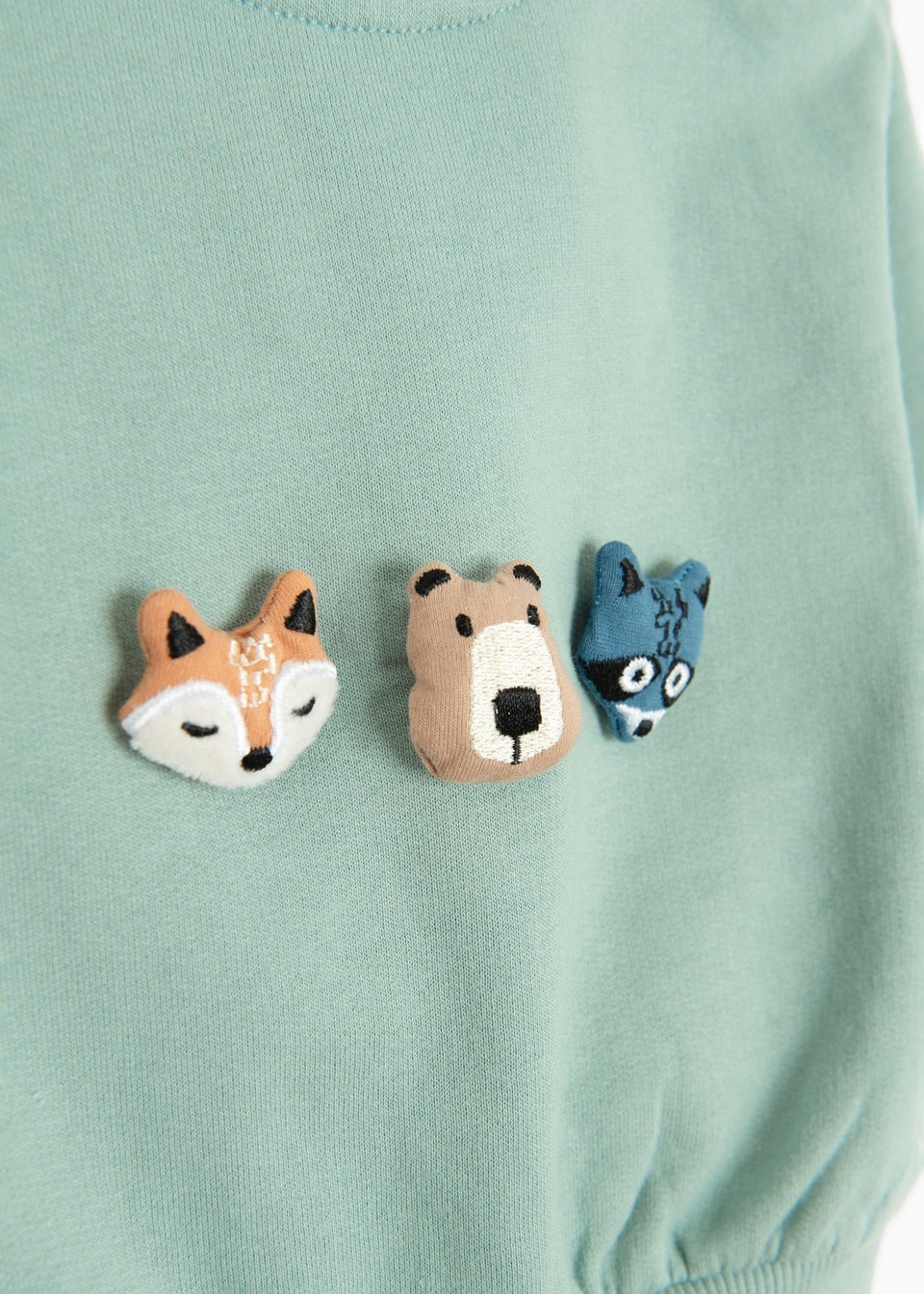 Cool Club Green Printed Sweatshirt (2-24 mnths)