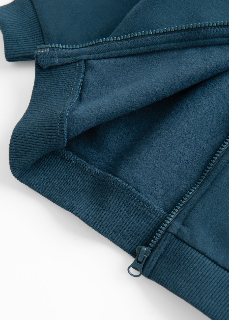 Cool Club Blue Zip-Up Printed Sweatshirt (2-24 mnths)