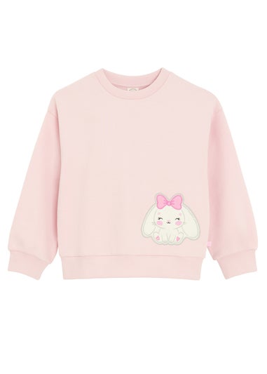 Cool Club Pink 2-Piece Sweatshirt & Jogger Outfit Set (2-8 yrs)