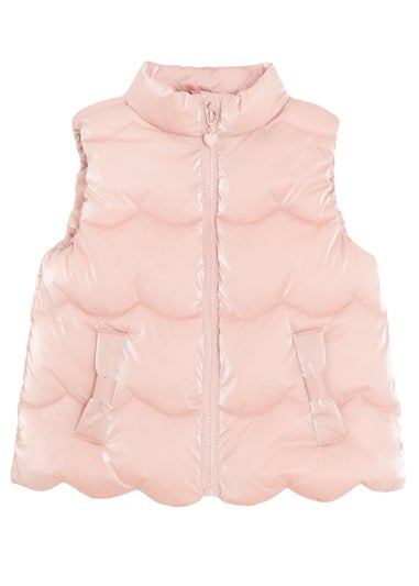 Cool Club Pink 2-Piece Printed Fleece & Bodywarmer Set (3-24 mnths)