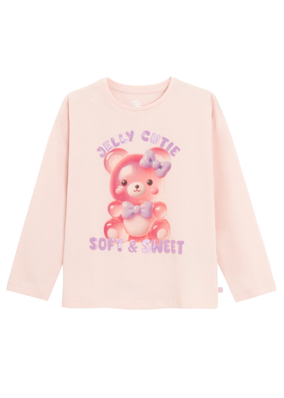 Cool Club Pink Long Sleeve Printed Graphic T-Shirt (2-8 yrs)