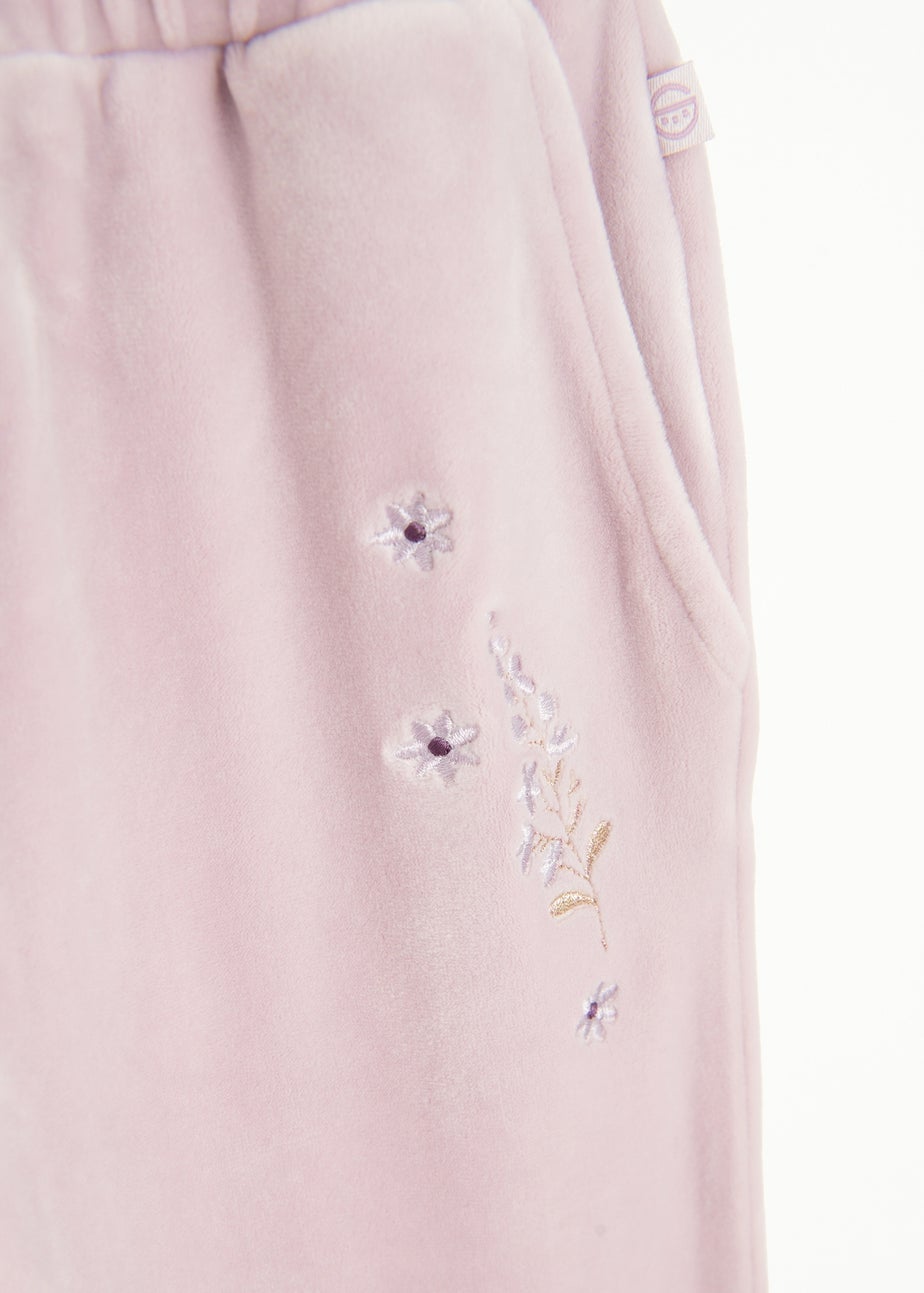 Cool Club Pink Wide-Leg Joggers With Drawstring Waist (3-8 yrs)