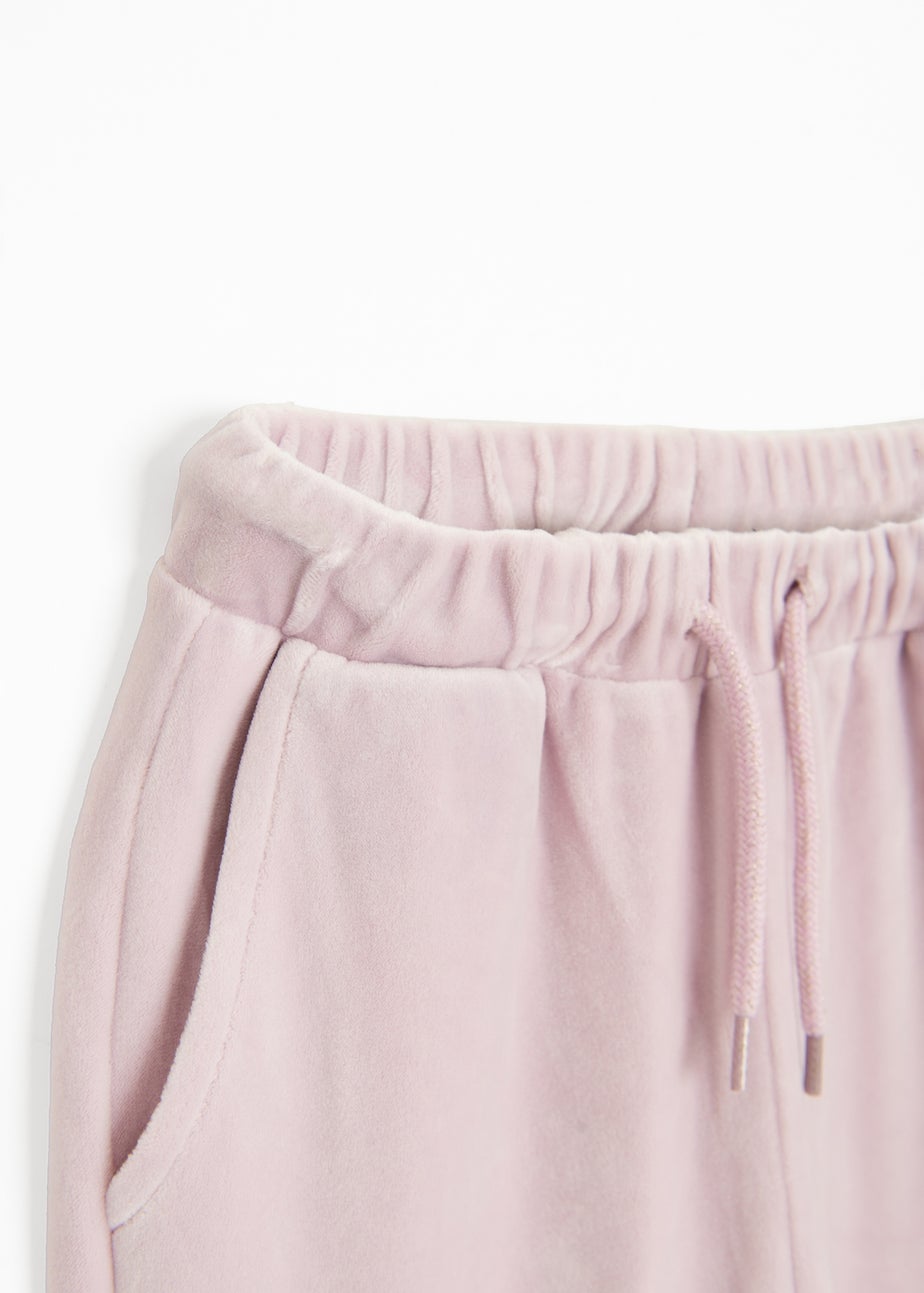 Cool Club Pink Wide-Leg Joggers With Drawstring Waist (3-8 yrs)