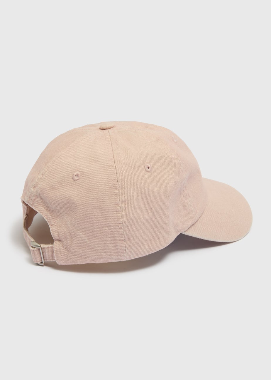 Pink Cotton Cap