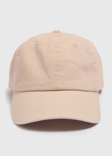 Pink Cotton Cap