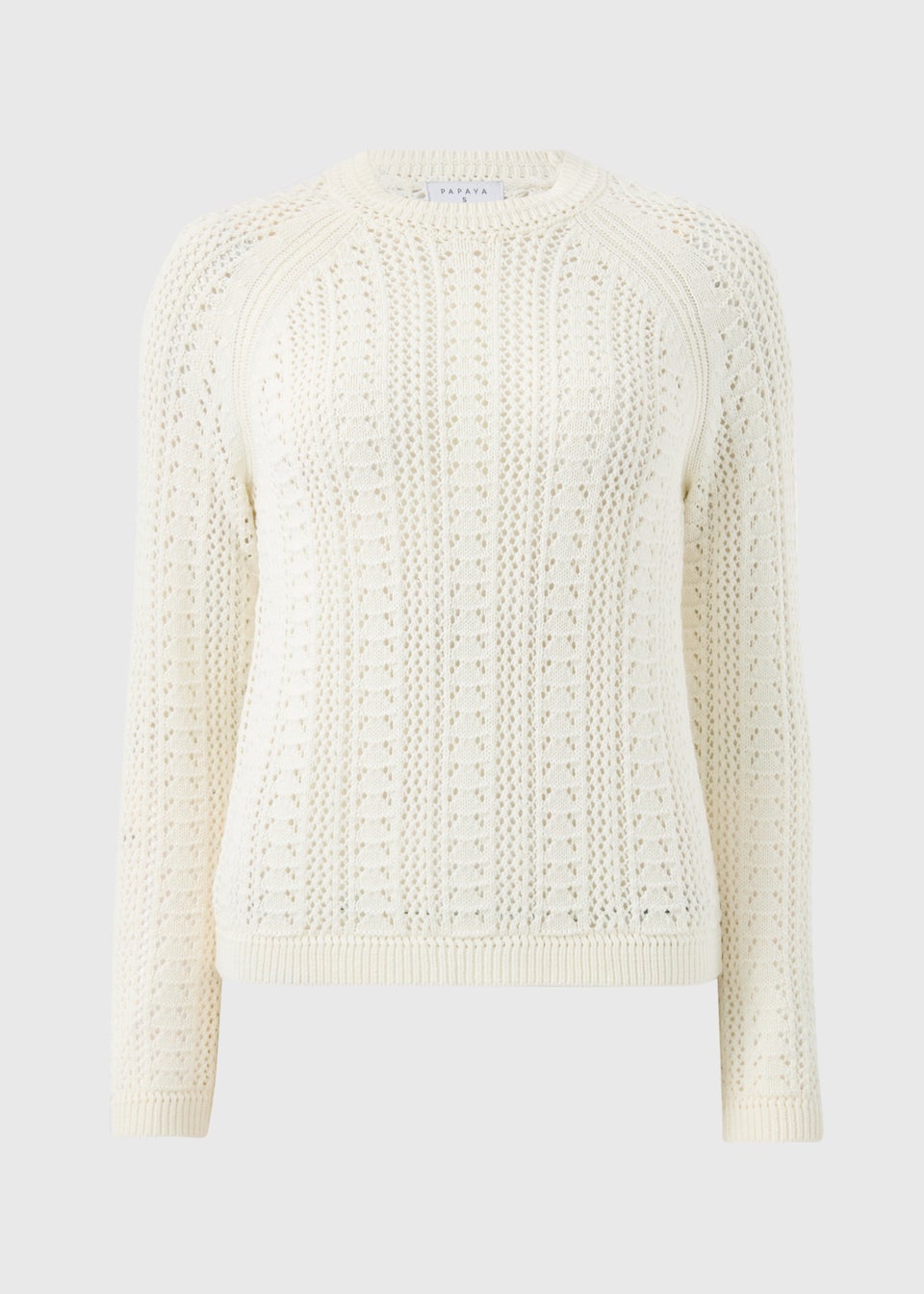 White Stitch Jumper