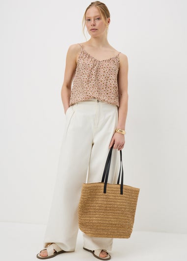 Pink Ditsy Floral Cami Top