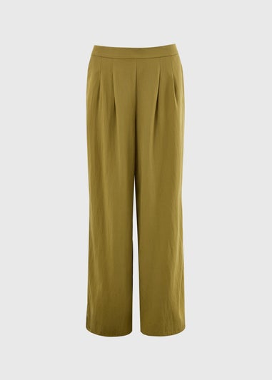 Et Vous Olive Wide Leg Co Ord Trousers