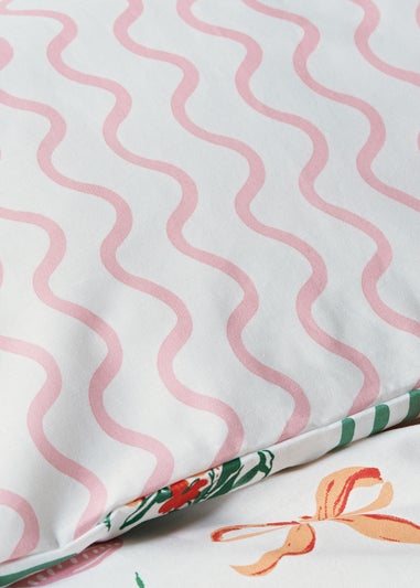 Multicolour Sorrento Tile Duvet Set