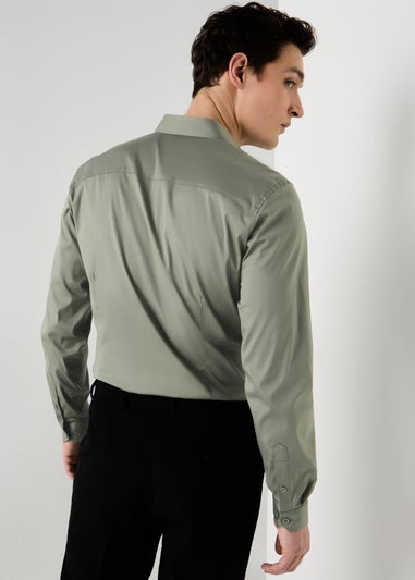 Green Performance Slim Fit  Shirt