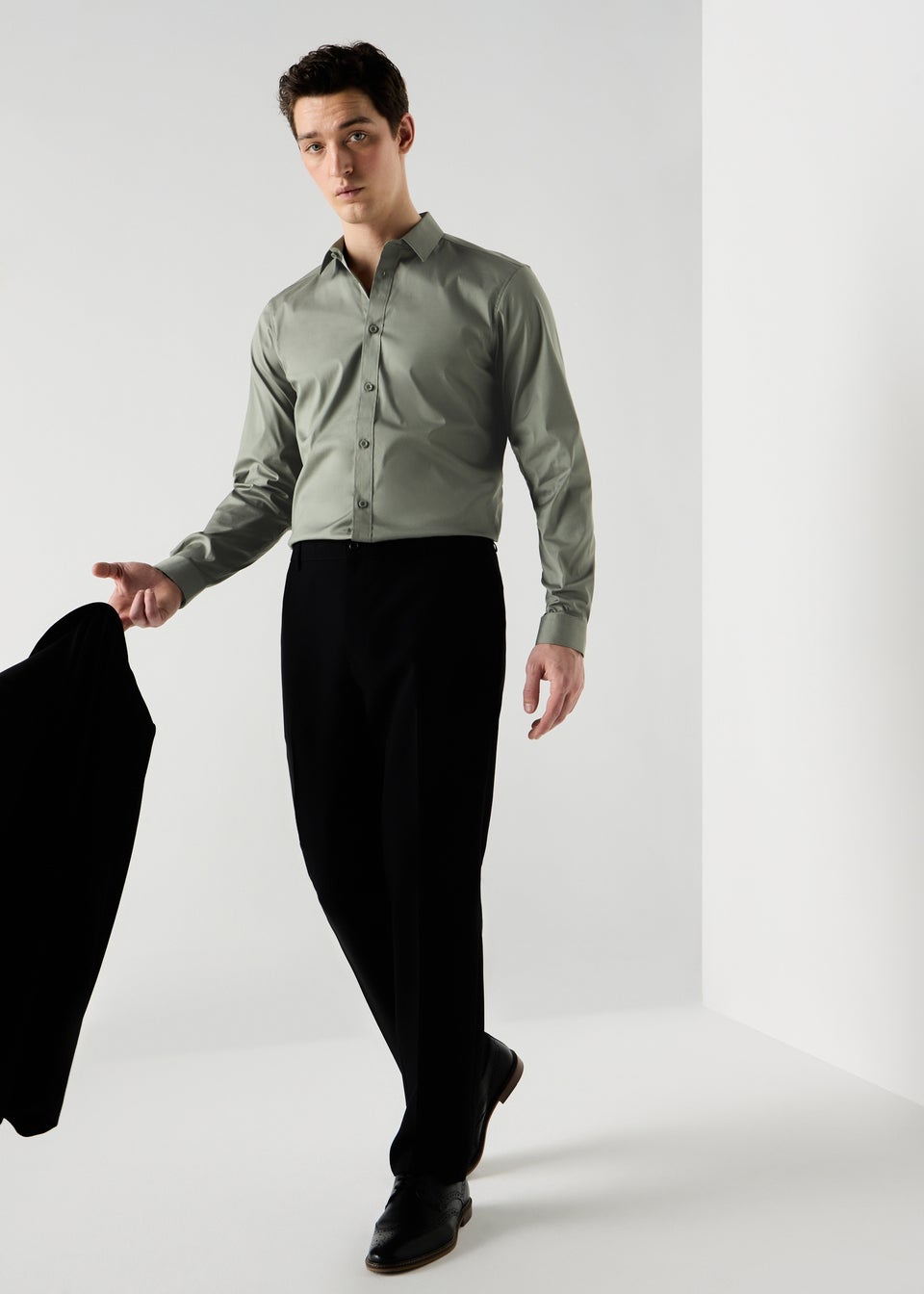 Green Performance Slim Fit  Shirt