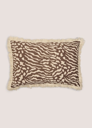 Natural Zebra Cushion