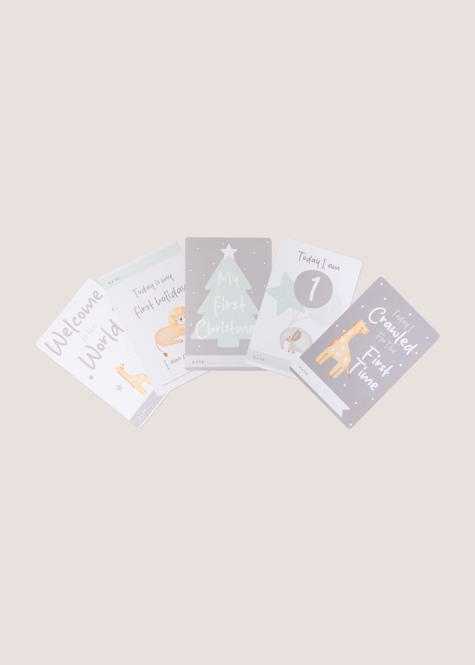 Baby Milestone Cards