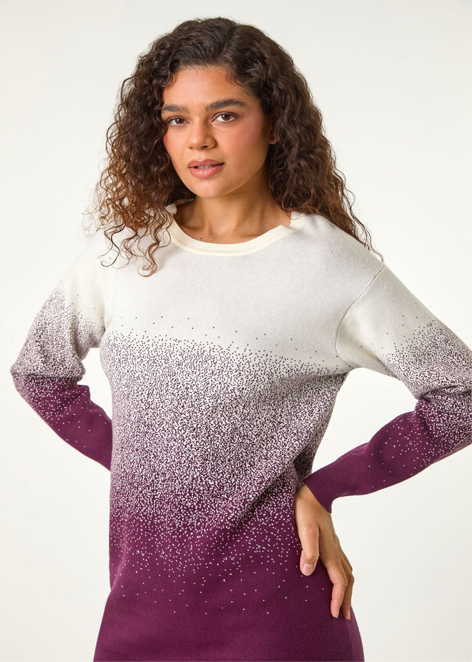 Roman Port Ombre Knitted Jumper Dress
