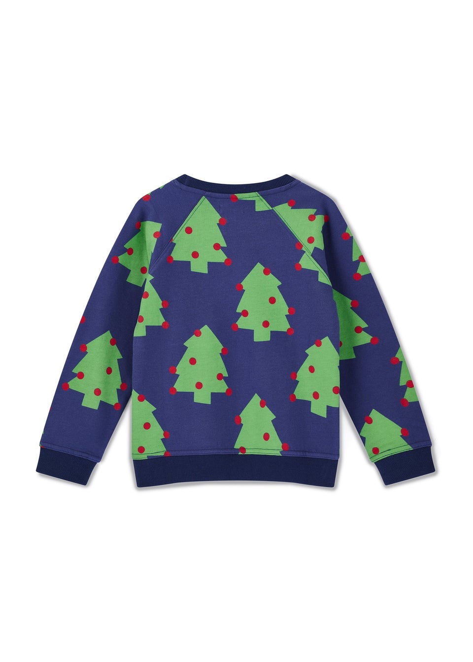 Lilly & Sid Multi Christmas Tree Print Sweatshirt (0-5 Years)