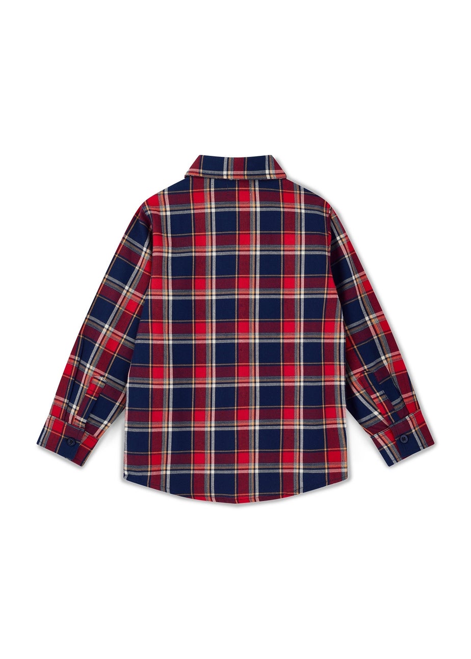 Lilly & Sid Organic Cotton Multi Woven Check Shirt (0-5 Years)