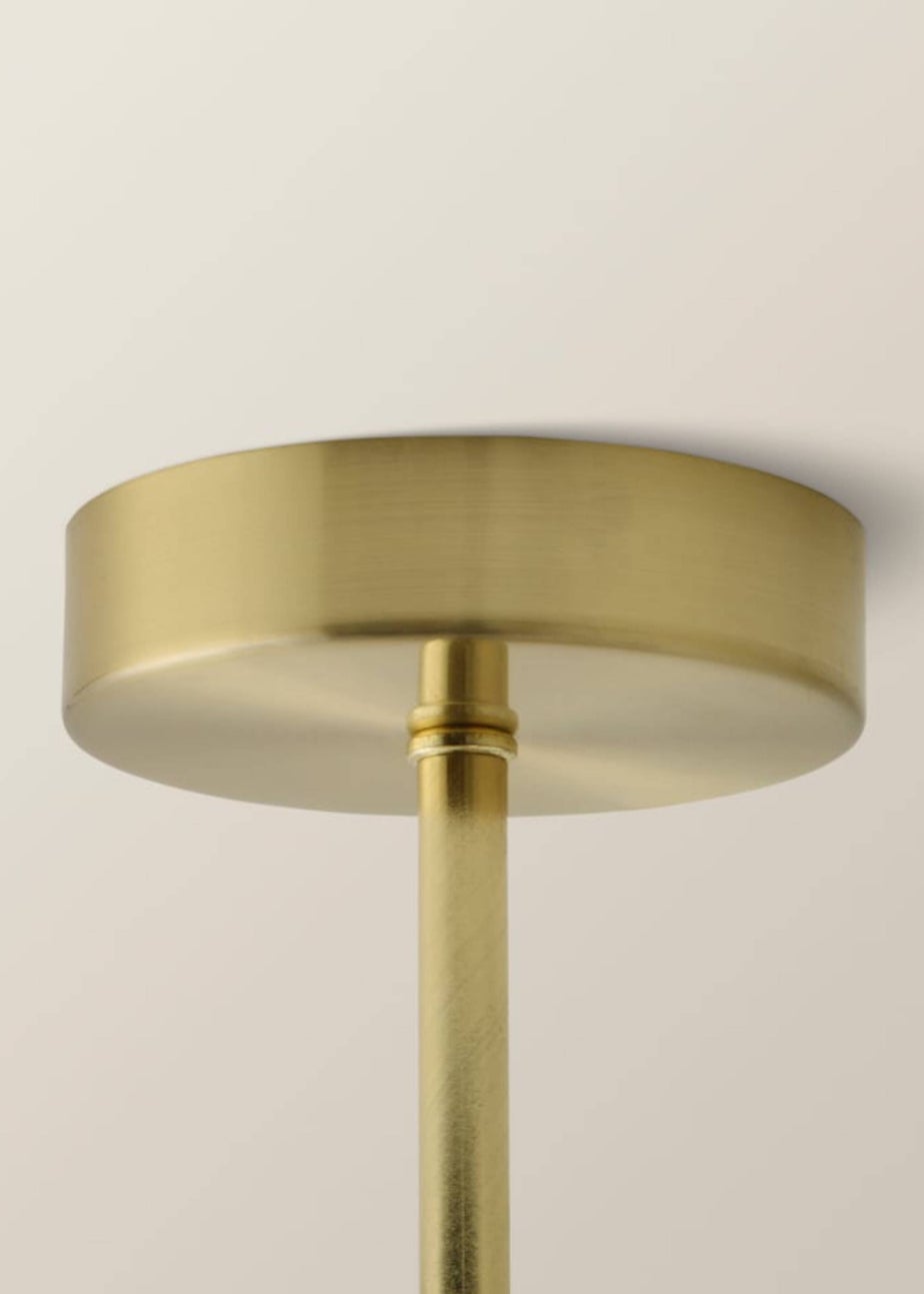 ValueLights Kincaid 3 Arm Gold Chandelier Ceiling Light