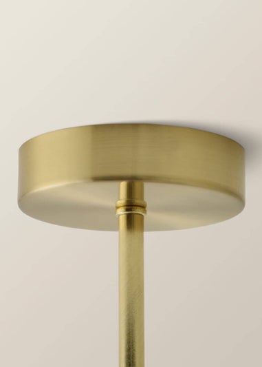 ValueLights Kincaid 3 Arm Gold Chandelier Ceiling Light