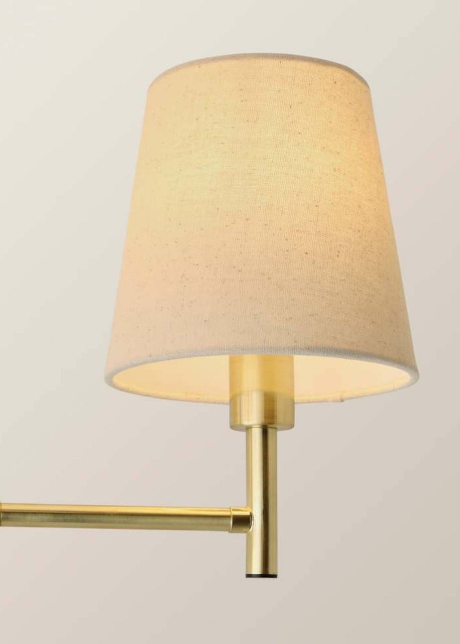 ValueLights Kincaid 3 Arm Gold Chandelier Ceiling Light