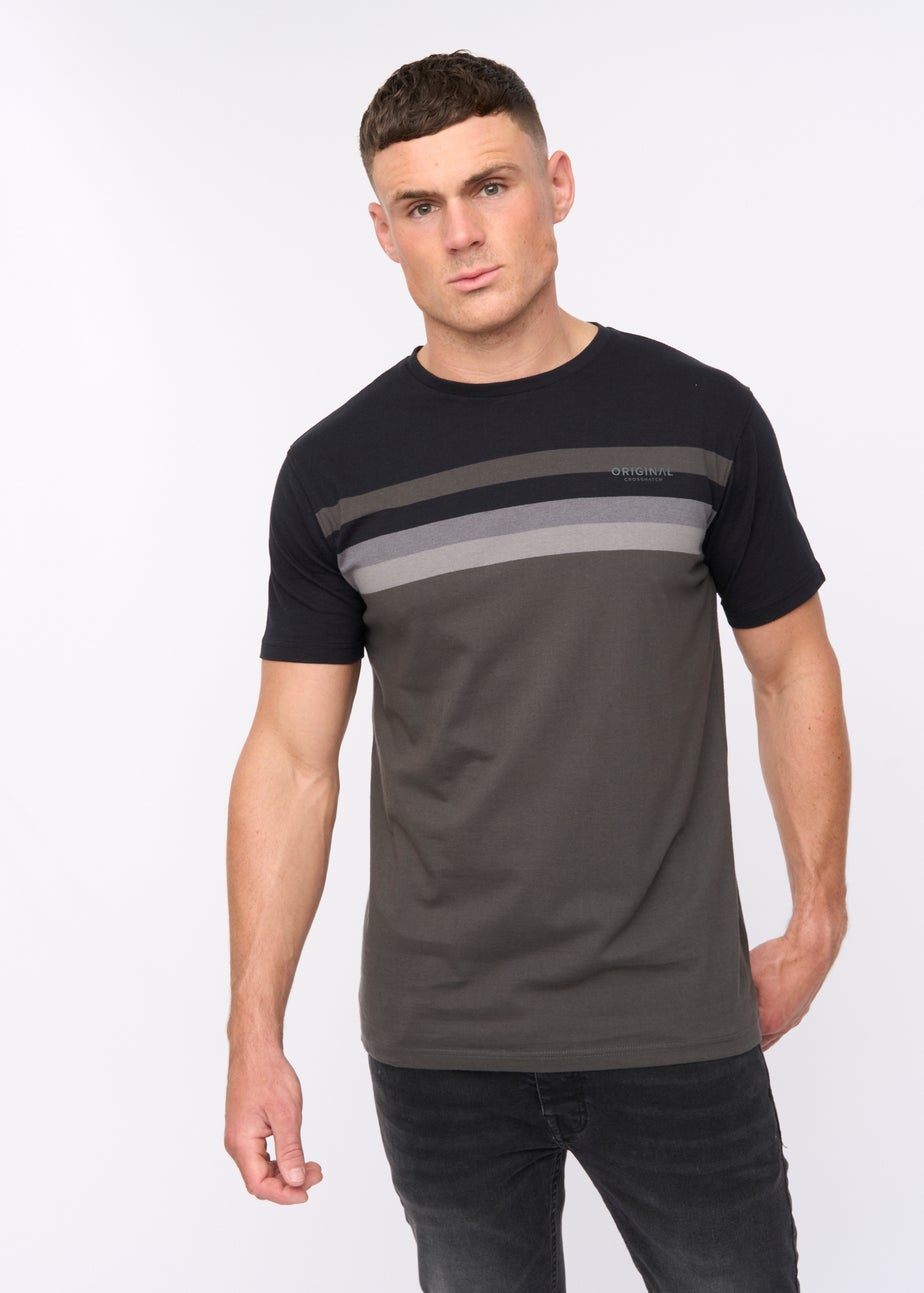 Crosshatch Charcoal Lemyview T-Shirt