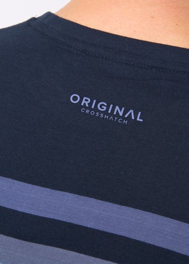 Crosshatch Navy Lemyview T-Shirt