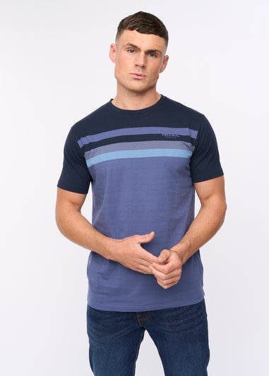 Crosshatch Navy Lemyview T-Shirt