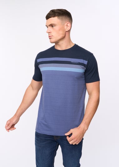 Crosshatch Navy Lemyview T-Shirt