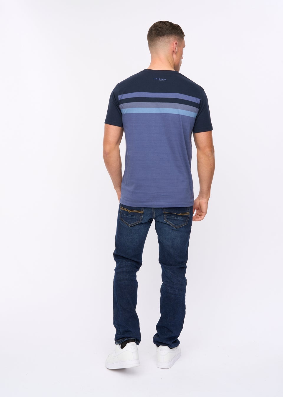 Crosshatch Navy Lemyview T-Shirt