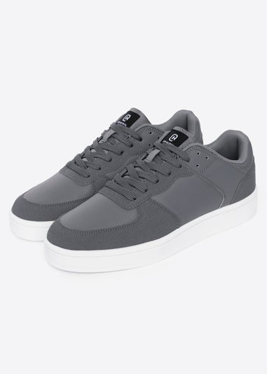 Crosshatch Grey/White Avelino Trainers