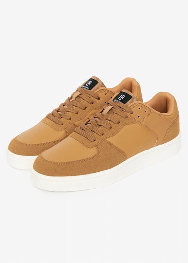Crosshatch Tan Avelino Trainers