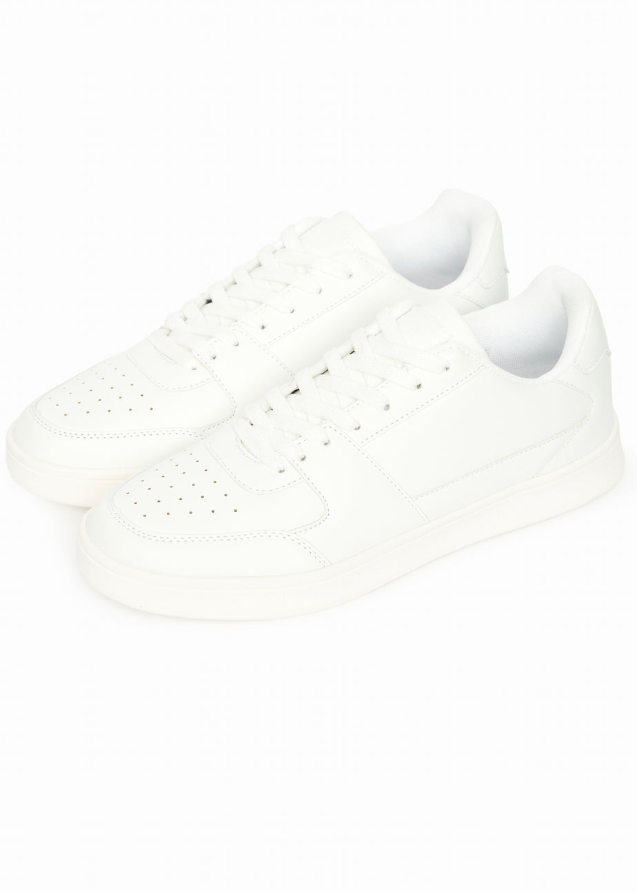 Crosshatch White Aviemore Trainers