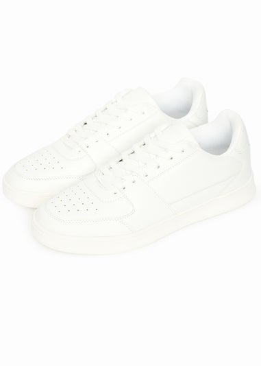 Crosshatch White Aviemore Trainers